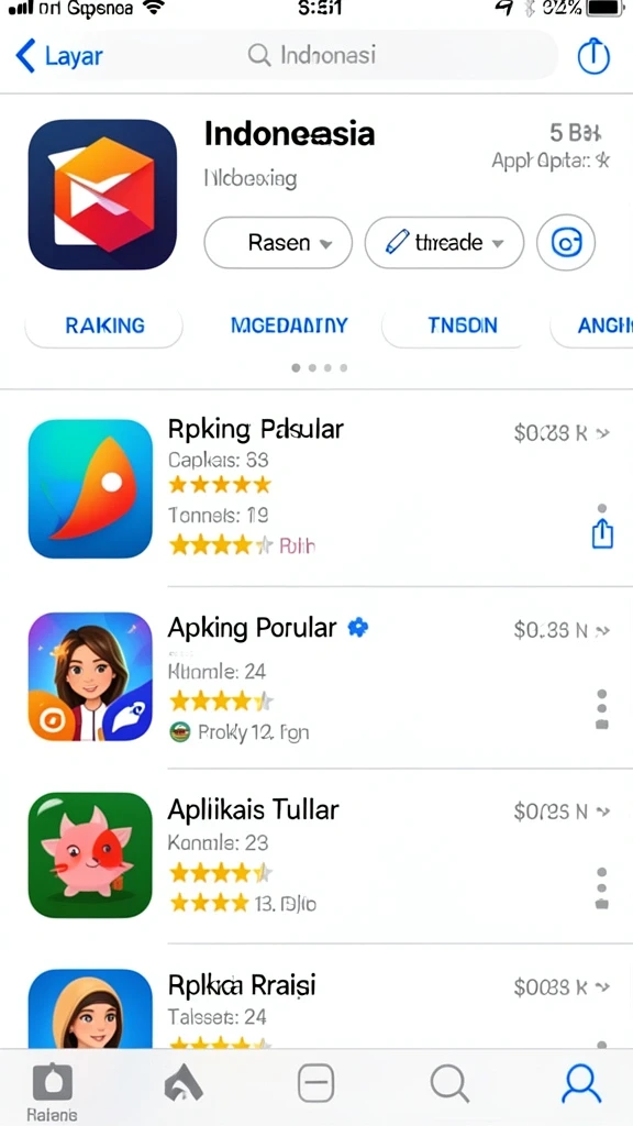 Screenshot qqstar nomor 1