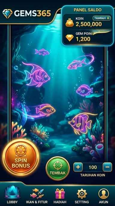 Galeri pratinjau visual gems365 build APK resmi terbaru